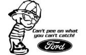 Pee on ford 3