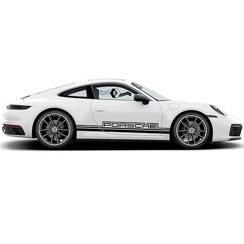 Porsche 986 RS Side Stripes Kit Decal Sticker