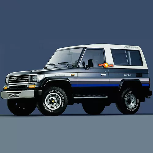 Toyota land cruiser FJ Side Retro Vintage Rocker Panel Stripes Decal ...