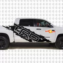 Toyota Tundra Custom Side Decal Truck Wrap Splash - TRD SIDE