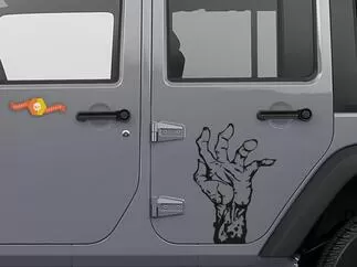 2 x Zombie Logo Voiture Van Camion Vinyle Auto-adhésif stickers 
