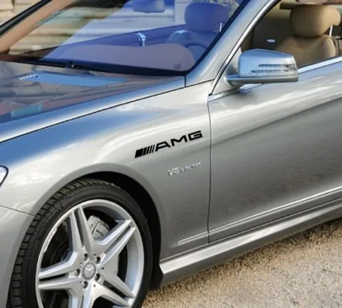 2 Pack AMG Decal Sticker for Mercedes CLS S55 Sport