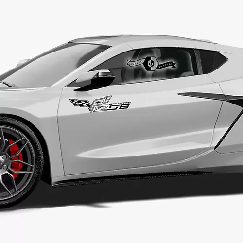 ATD Rally Streifen Aufkleber Für 2020-24 Corvette Coupe