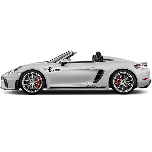 Rocker Panel Kit | PORSCHE 718 BOXSTER 25 YEARS 2022 Rocker Panel Kit | PORSCHE 718 BOXSTER 25 YEARS 2022