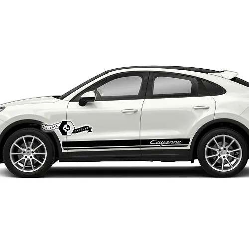 Porsche Cayenne S GTS Turbo Side Stripes Decals Stickers