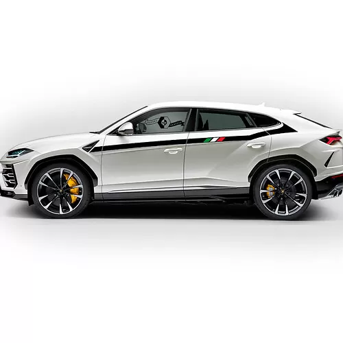 Pair Lamborghini Urus 2021 2022 2023 Side Doors Logo Modern