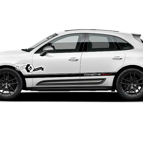 Customizable Vinyl Door Decal Set For 2018-2024 Porsche Panamera / 4 / 4S – Pair