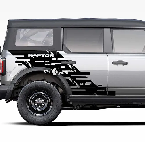 Ford Ranger Raptor Side Decal | Ford Vehicle Decals