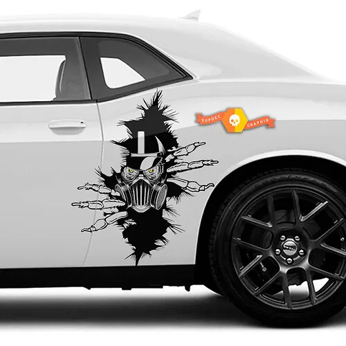 Dodge challenger deals decals and emblems