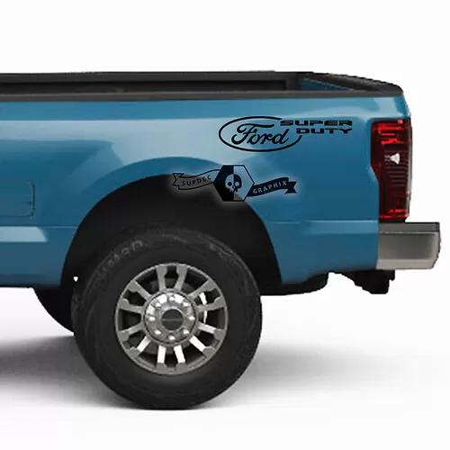 2x) Set 2019 - 2022 Ford RANGER STX 4x4 Decals Stickers Bed Side - Foto 2