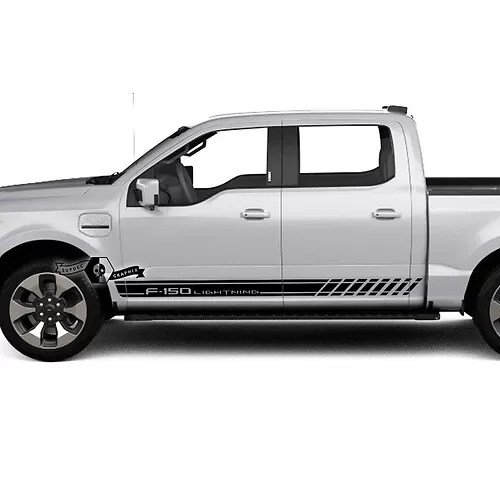 Ford Raptor lettering Truck F-150 Bed Side Rocker Panel Stripes Graphic ...