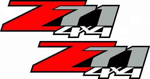 Z71 Off Road Decal - Chevy Truck Sticker Decals 2-pack