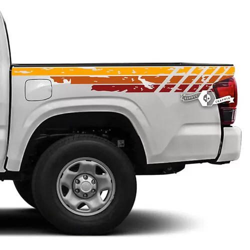 89 To 94 Vintage Style Toyota Pickup Retro Vinyl Decals Graphics - Foto 14