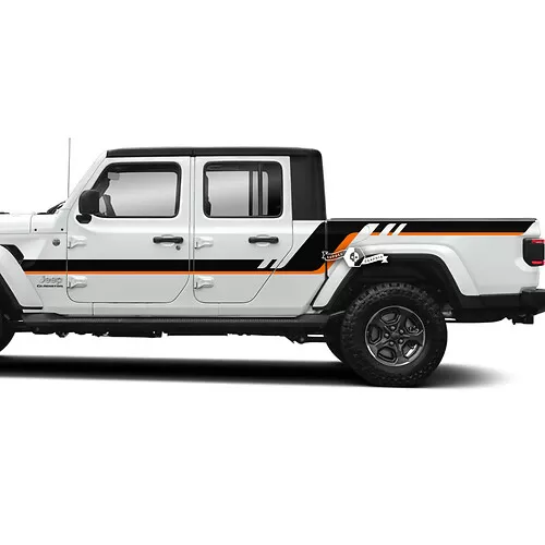 thumbnail image 2 of Side Splash Vinyl Decal Graphics Kit For Jeep Wrangler JL & JK - Glossy/Matte Finish 2 of 2