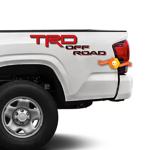 Coppia Adesivi Decalcomania TRD PreRunner Per Toyota Tacoma, Tundra, 4Runner - Oracal - Foto 5