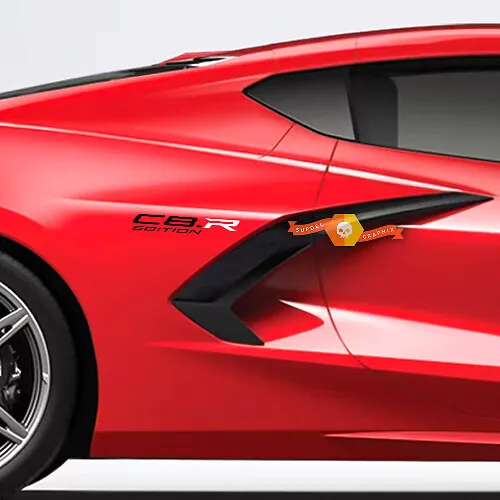 Chevrolet Corvette Z51 C8-R Racing Rear Fender Decal Sticker