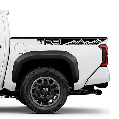 Custom Color Toyota Tacoma TRD Sport Side Door Vinyl Decal Stickers – 2 Pack-1001899