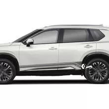 Pair Nissan Rogue Side Door Rocker Panel Trim Stripes Sticker Decal