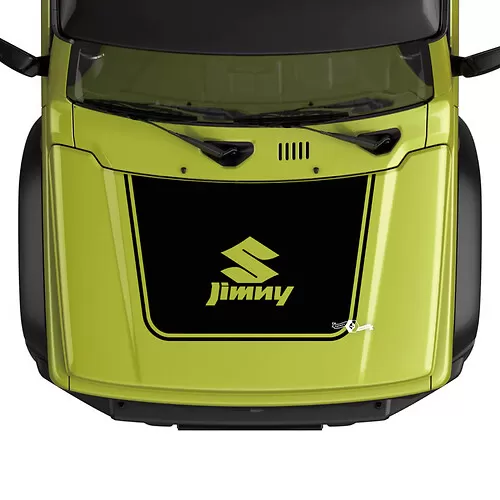 Suzuki JIMNY Hood Wrap Logo decal sticker graphics