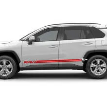 Side Lower Panel Rocker Panel Graphics for Toyota RAV4