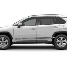 Side Lower Panel Rocker Panel Graphics for Toyota RAV4