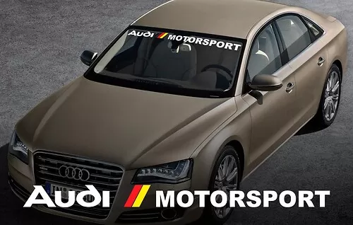 AUDI Racing Sport Car Window Windshield Sticker Decal Vinyl