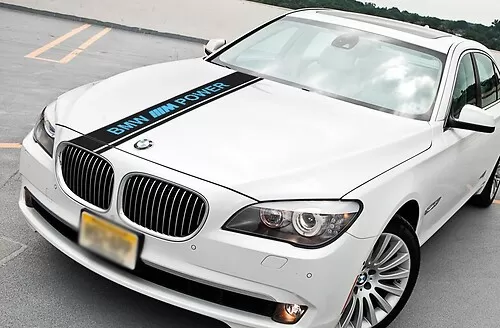 Pair BMW Hood Doors Side Stripes Rally Motorsport Geometry Graphics ...