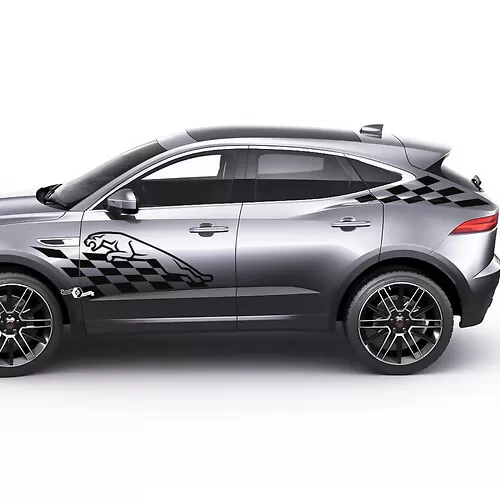 Rocker Panel Kit | 2020 Jaguar E-PACE CHECKERED FLAG