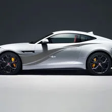 Jaguar F-Type R Racing Side Decals – 2x Door Vinyl Stickers