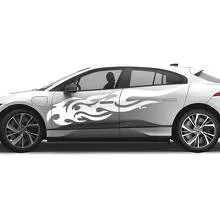 Jaguar F-Type R Side Racing Graphics Vinyl Sticker Set