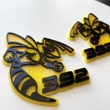 Hornet Bee 392 3D Badge – Custom Fender Badges Emblem for