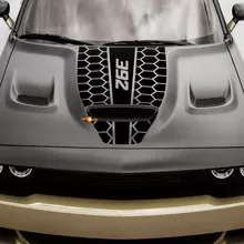 Hood Dodge 392 Challenger or Charger Hemi Vinyl Racing Decal Sticker