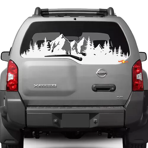 Nissan Rogue Fender Trim Logo Decal Stickers – Pair, 2 Colors