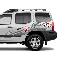 Side Nissan Xterra Splash Graphics Vinyl Stickers Decals
