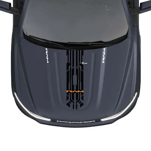 Dodge Hornet Side Stripes Vinyl Decals – Mud Splash Paint Wrap