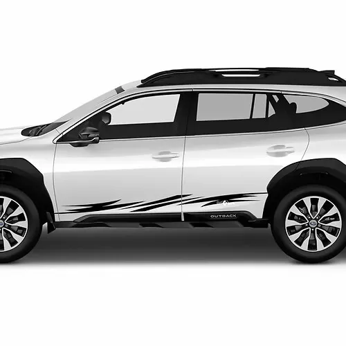 Side Stripes Vinyl Decal - Sporty Graphic Sticker fit Suba Outback