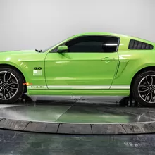 Rocker Panel 5.0 GT Stripe Kit with US flag Vinyl Decal Sticker for ...