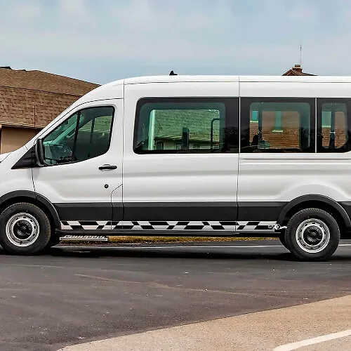 Musclecar Transit Vinyl Side Stripes Decals – Stylish Truck Graphics