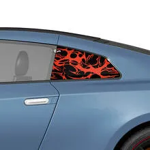 Side Rear Window Graphics Decals Kit for Nissan GT-R