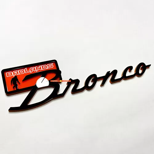 thumbnail image 2 of Add-A-Saquatch Emblem Compatible With Your Bronco Gun,3D Left 2 of 9