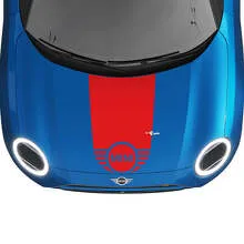 MINI Hood Racing Central Stripe Decal for MINI Cooper