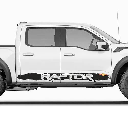 Side Rocker Panel Stripe Graphics Decal sticker for Ford F150 Raptor