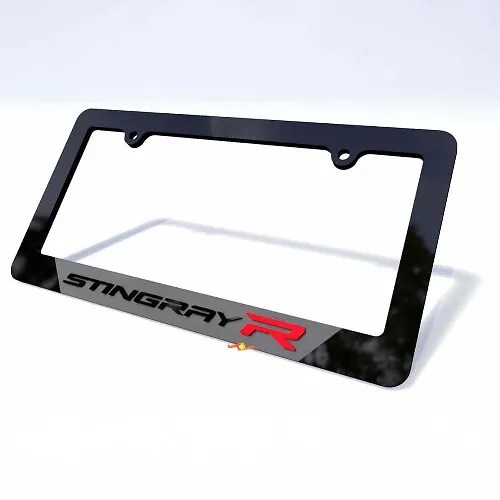 Stingray R License Plate Frame for Chevrolet Corvette C8