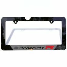 Stingray R License Plate Frame for Chevrolet Corvette C8