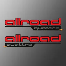 Window Side Audi Allroad Quattro Decal Stickers Decals