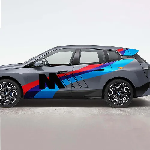 M Performance Side Stripes Decal for BMW iX id=17234