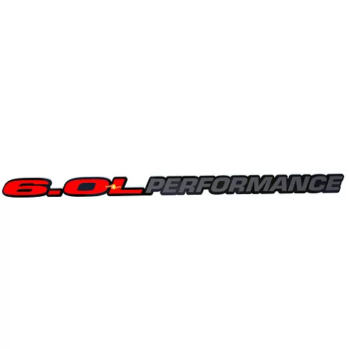 6.0 Performance Hood Badge Emblem 3D Badge for Dodge Ram Powerstroke ...