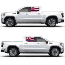 Hawaiian Flag Side Window Decal for GMC Sierra 2023