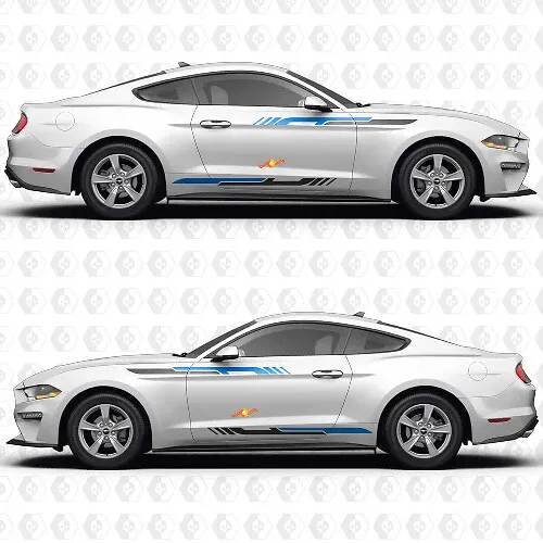 thumbnail image 2 of Ford Mustang Dash Script Vinyl Accent Decal – Signature Sticker 2 of 6
