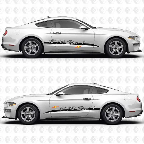 Negative Space Stripe-RTR Spec 1 Side Doors Vinyl Decals Stickers for ...